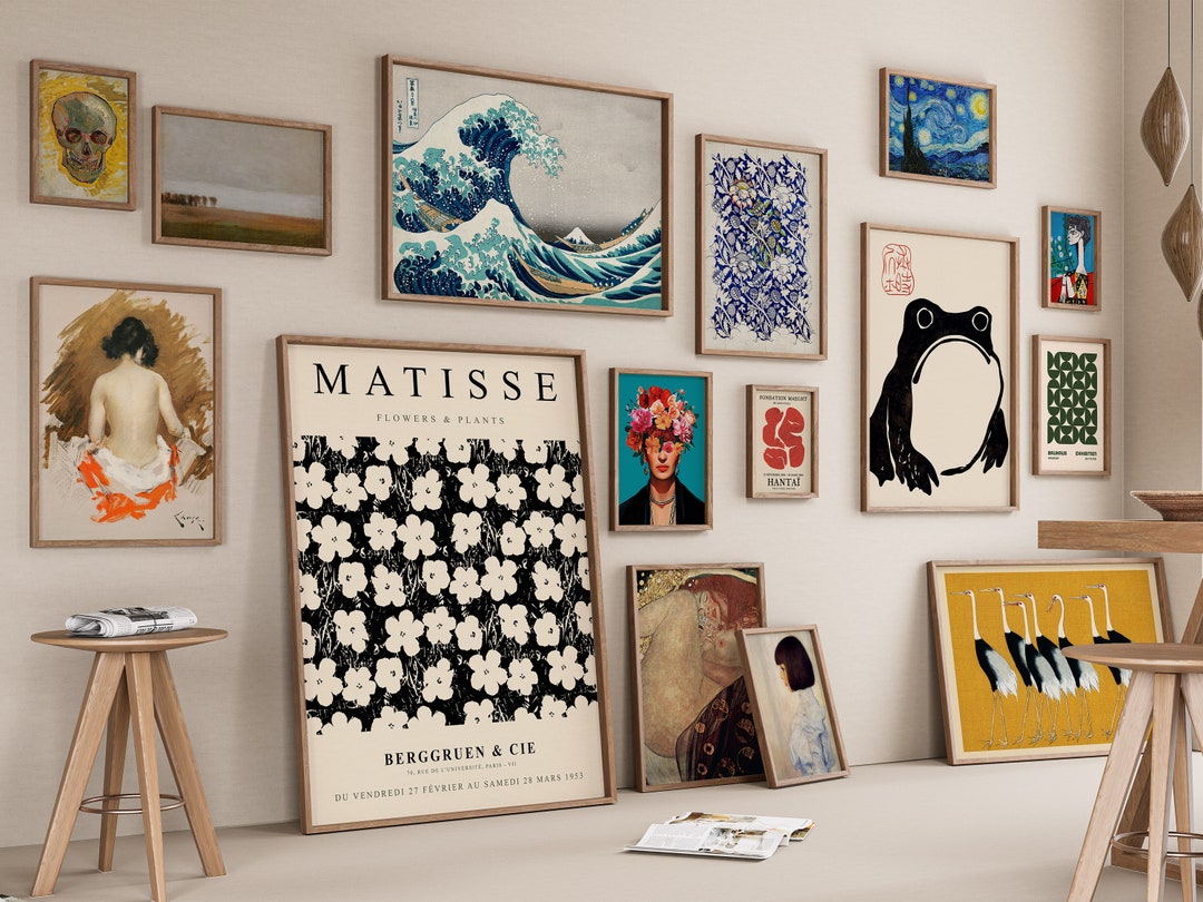 2800 Vintage Printable Wall Art, Eclectic MEGA BUNDLE Wall Art, Vintage ...