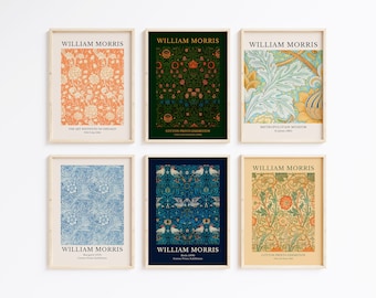 ウィリアム・モリスのポストカード、ウィリアム・モリスのプリント