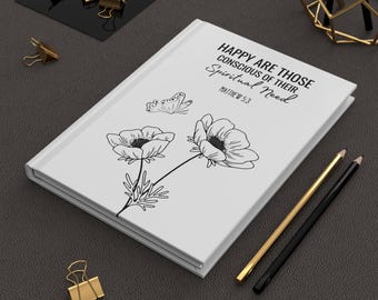 JW Christian Journal 2026 Year Text Matthew 5:3, JW Gifts, Bible Verse Notebook