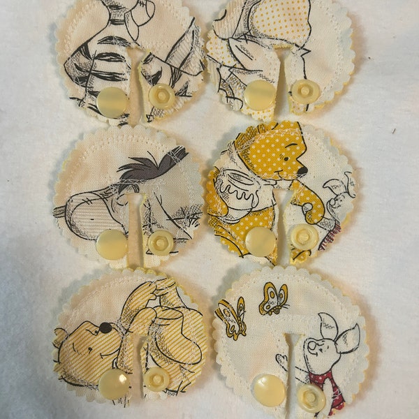 Yellow Bear and Friends G-Tube Pads