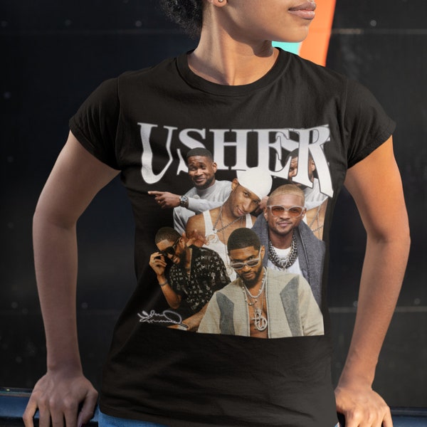 T-Shirt Usher Singer Las Vegas Residency Graphic Tee