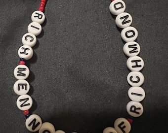 Custom Anthony Oliver Rich Men North Of Richmond  inspired bracelet