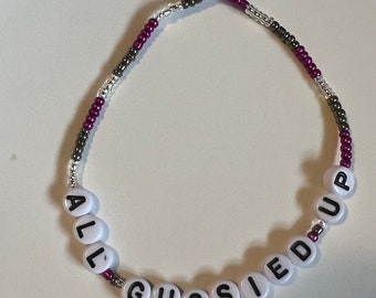 Custom Oklahoma Smokeshow All Gussied Up bracelet song Zach Bryan