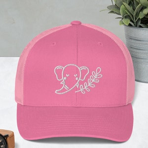 Adorable Elephant Trucker Hat variety of colors