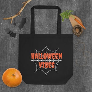 Trick or Treating Candy Bag, Halloween-vibes voor dit griezelige seizoen. Eco-draagtas