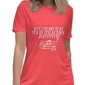Country Song Lyrics, If It&#39;s Meant To Be It Will Be Lyrics on a Shirt, Country Girl Shirt, Loves Country Music, Stage Coach, Women&#39;s T-Shirt