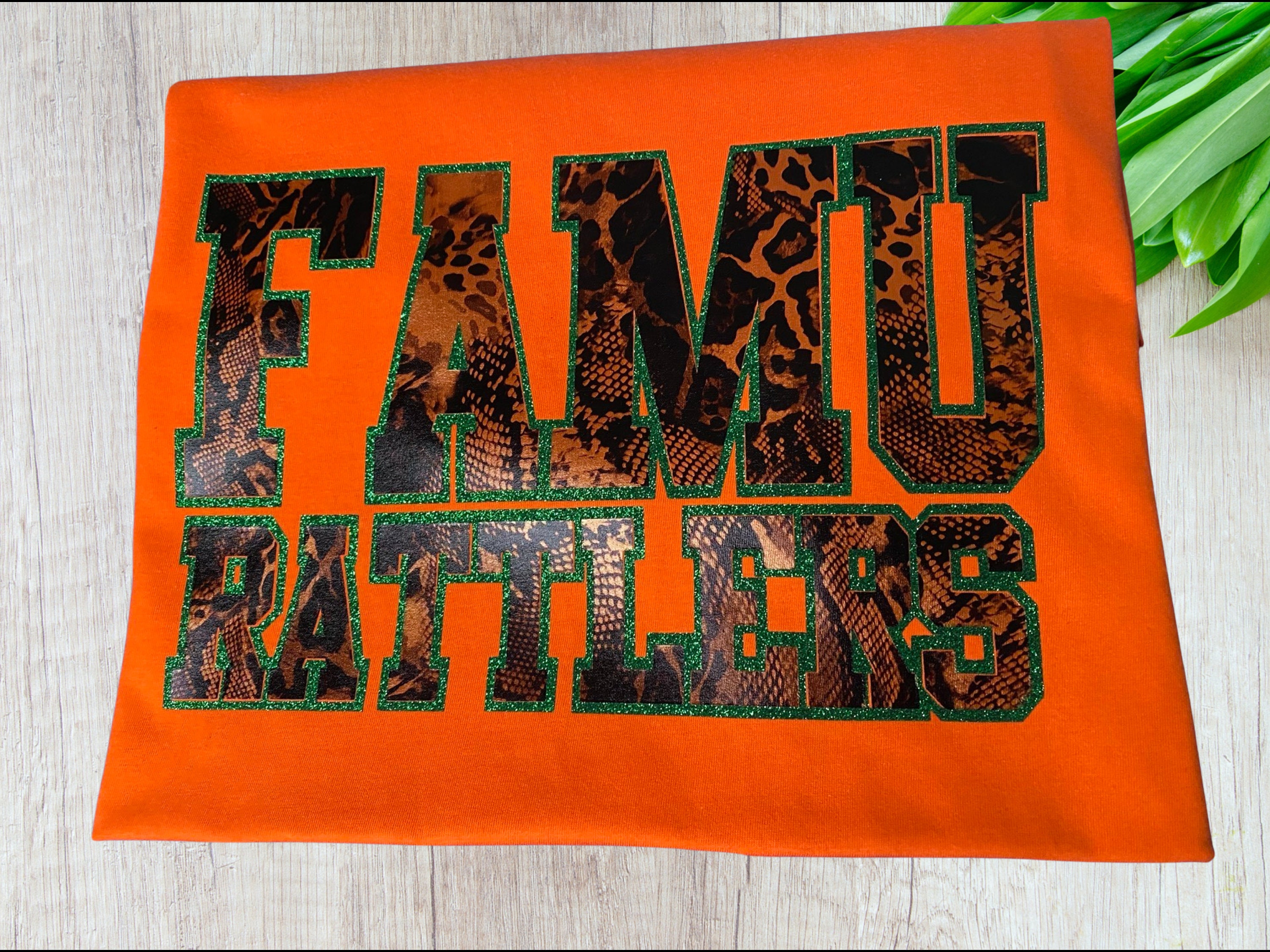 Famu Rattlers Snakeskin Tee