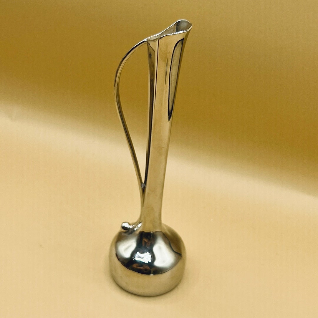 Vintage Silver Plated Flower Bud Vase Etsy