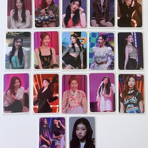 ITZY Chaeryeong Photocards
