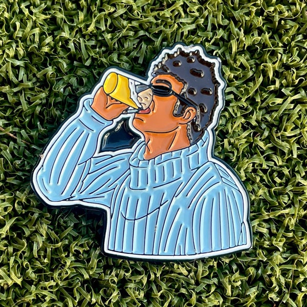 Handcrafted Seinfeld Kramer Golf Ball Marker - A Must-Have for Every Seinfeld Fan