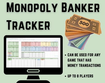 Arkusz kalkulacyjny do śledzenia wydatków inspirowany grą Monopoly – cyfrowe narzędzie do efektywnego zarządzania pieniędzmi w grach planszowych