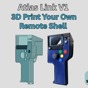 Atlas Link V1 / Imprime en 3D tu propio controlador de pantalla de 2" - Archivos STL