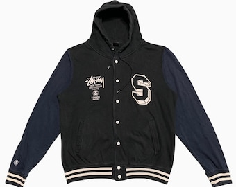 Vintage Stussy International Tribe IST Varsity Jacket - Etsy