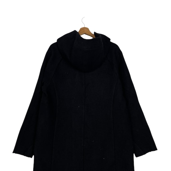 Devoa Hooded Virgin Wool Coat - image 8