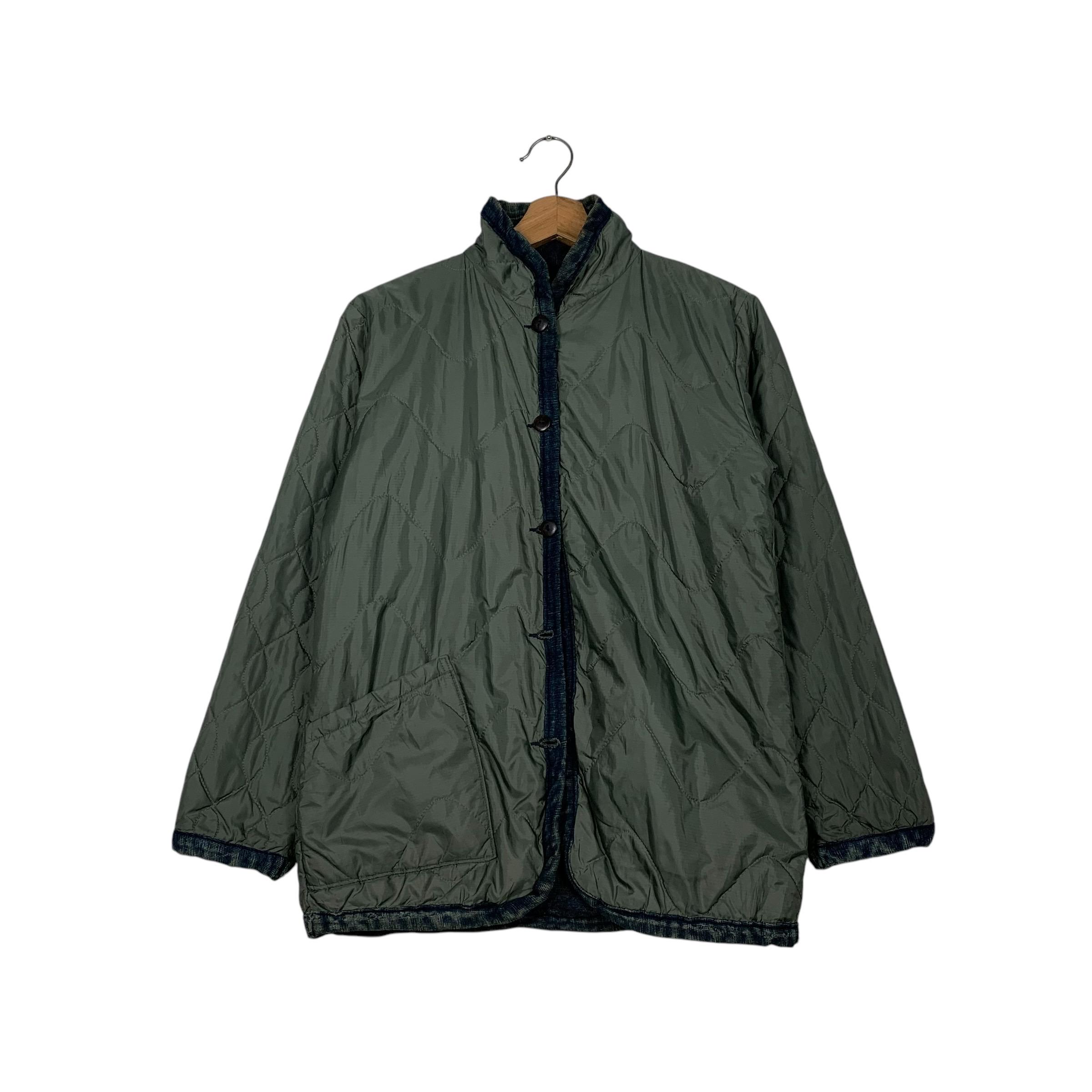 ヴィンテージ 45rpm 刺し子 インディゴ デニム リバーシブル