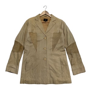 Vintage Fendi Leather Coat