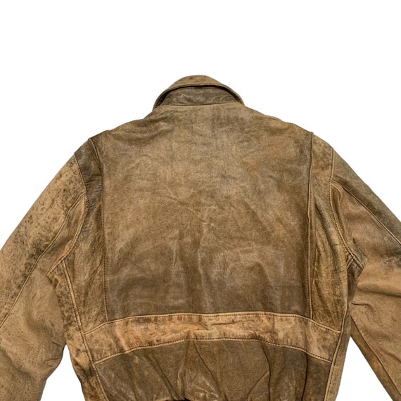 Vintage 80s Schott Type Air Force Flight Leather Jacket - Etsy
