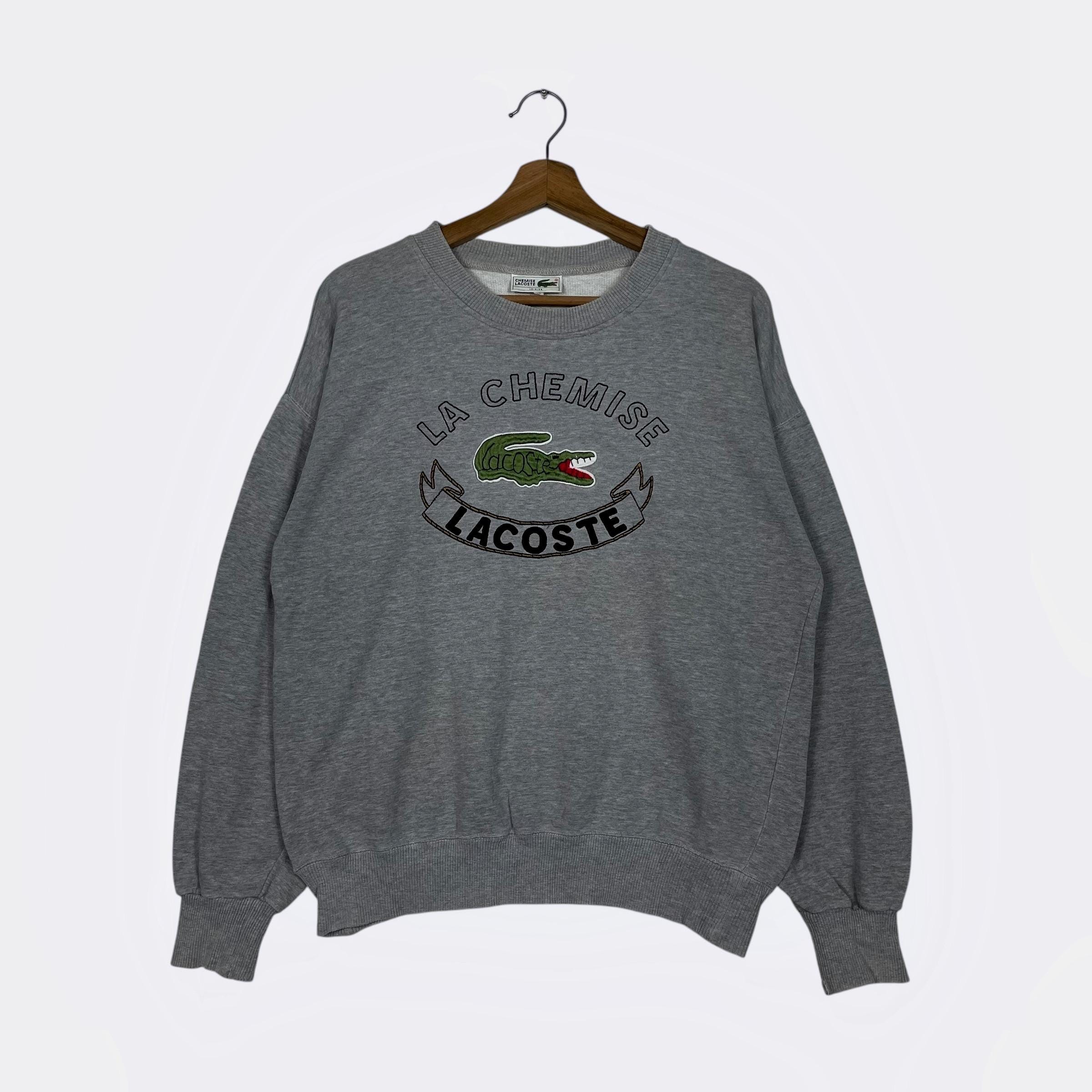 Large Croc Le Croc Shirts Lacoste Big Logo