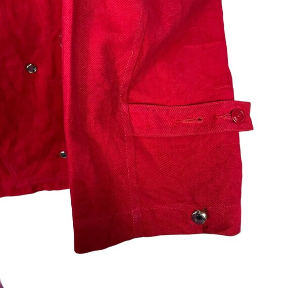 Engineered Garments Red Double Breasted Jacket - image 8
