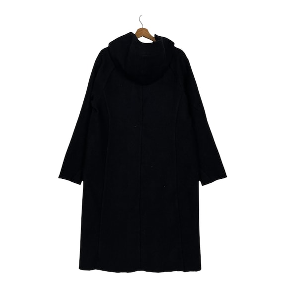 Devoa Hooded Virgin Wool Coat - image 7