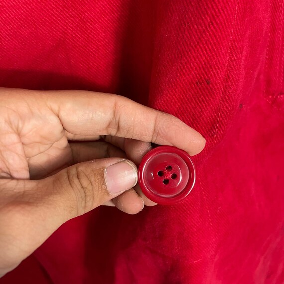 Engineered Garments Red Double Breasted Jacket - image 9