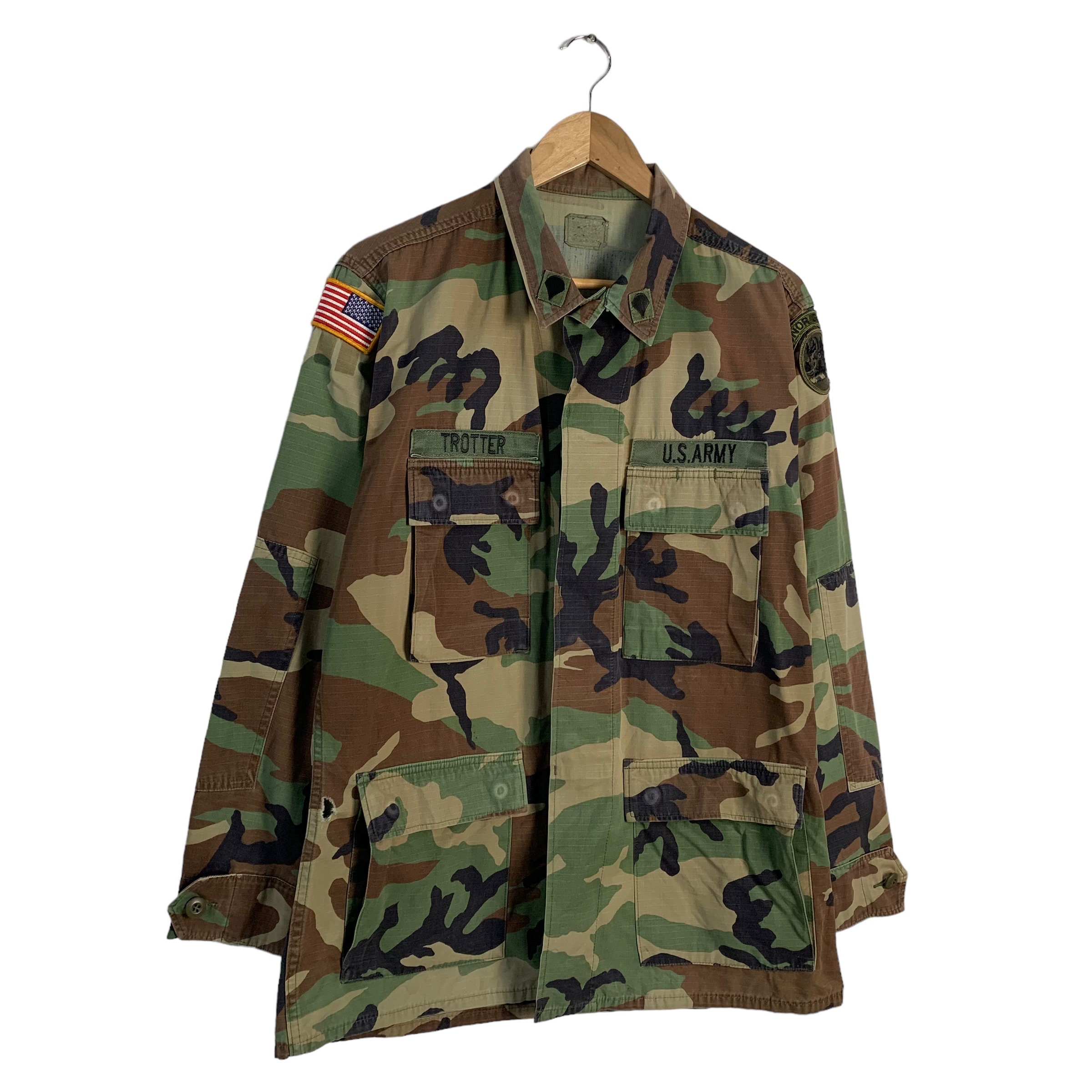 Vintage US Army Camo Jacket - Etsy