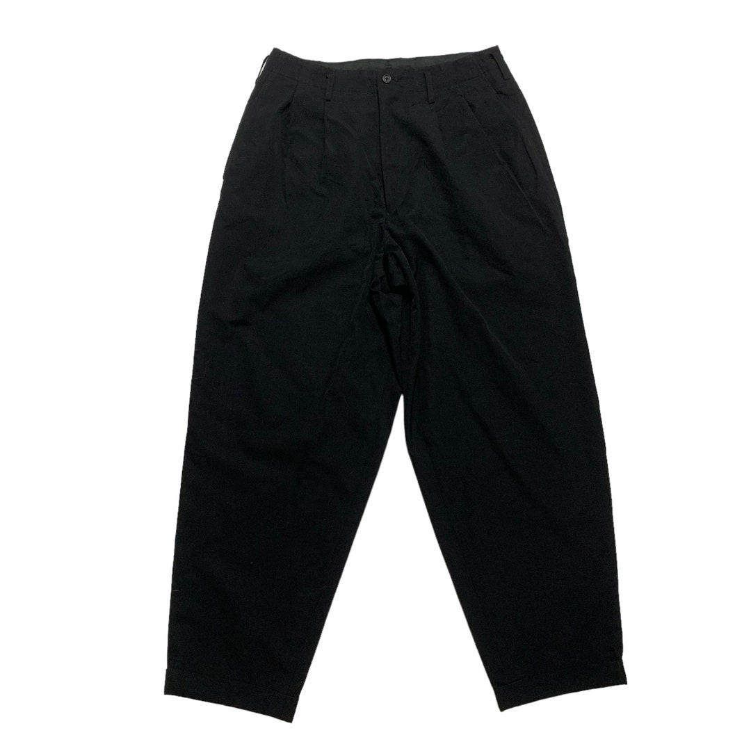 90s Y's for men stripe light wool slacks - スラックス