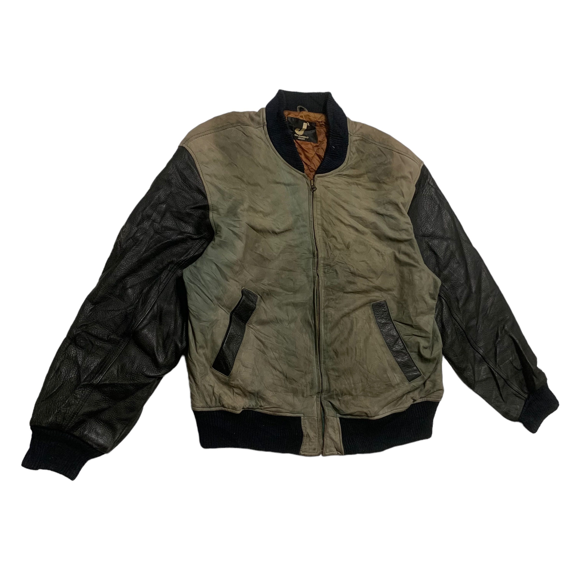 ジャケット・アウター JunkoS Vintage Mr Junko Jeans Varsity Jacket - Etsy