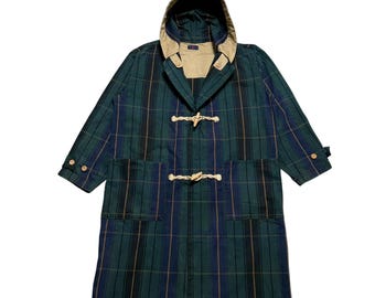 Barbour Wax Duffle Coat - Etsy