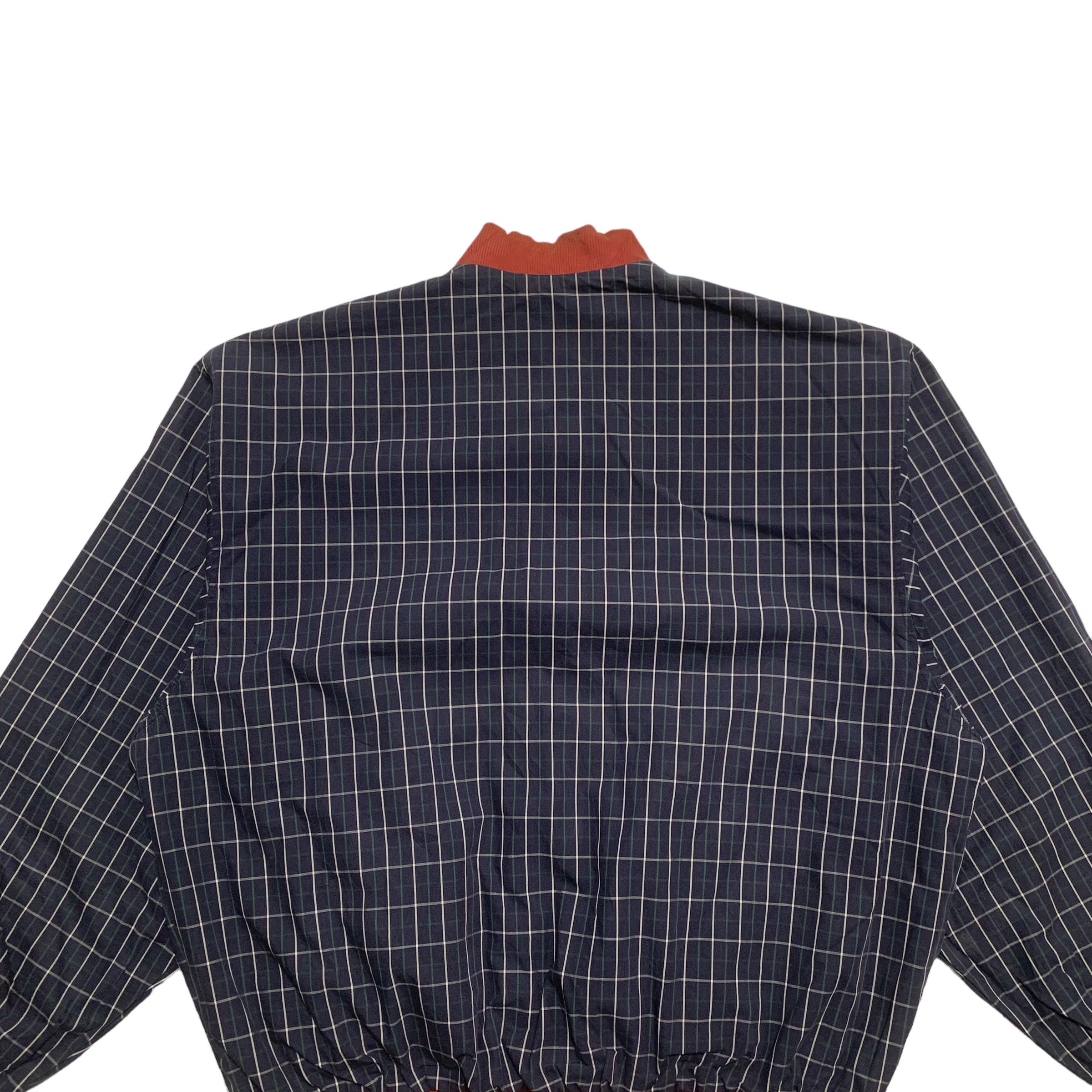 古着 短丈 Lacoste reversible jacket LACOSTE Vintage Reversible Bomber Jacket Men's Wool Blend