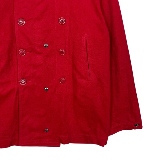 Engineered Garments Red Double Breasted Jacket - image 4