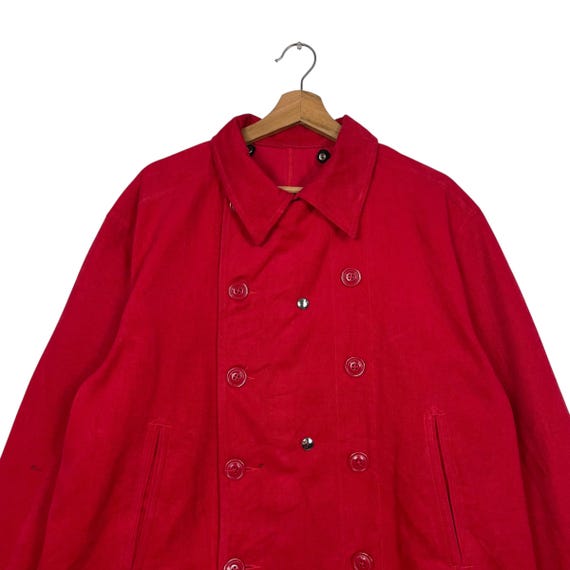 Engineered Garments Red Double Breasted Jacket - image 2