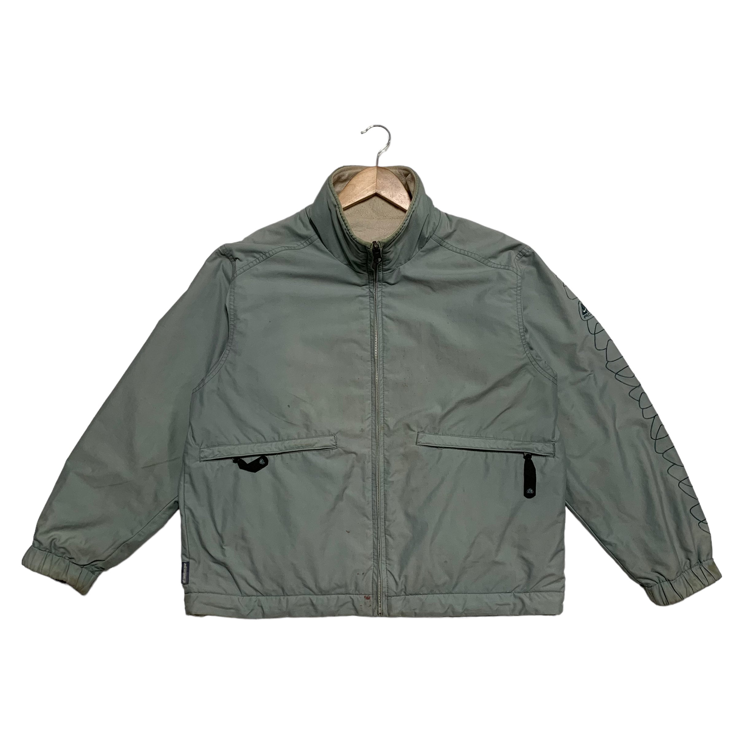 ジャケット・アウター NIKE ACG REVERSIBLE NYLON JACKET Vintage Nike ACG 00s Reversible Streetwear Outdoor Brown