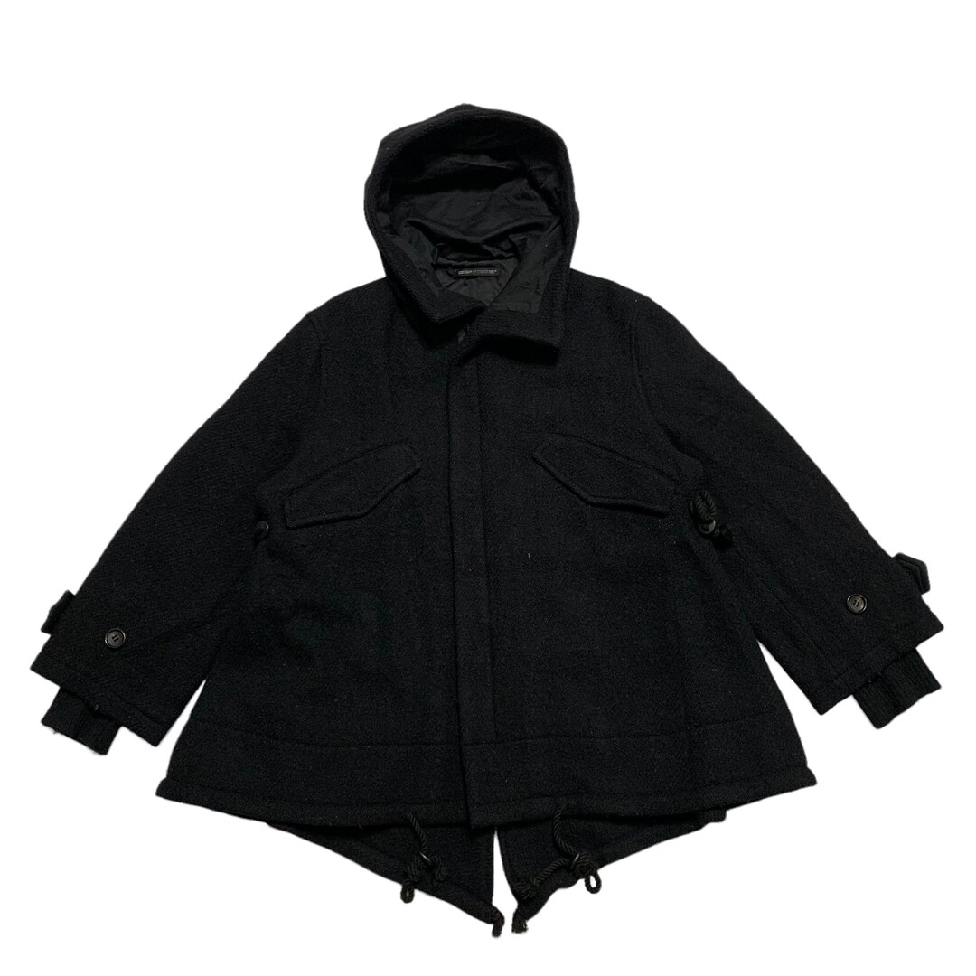 Y's Yohji Yamamoto Hooded Wool Coat - Etsy Canada