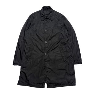 Black Prada Nylon Overcoat