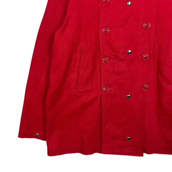 Engineered Garments Red Double Breasted Jacket - image 3