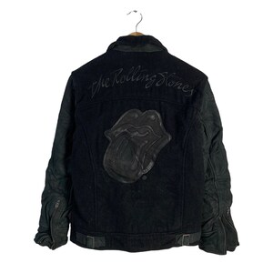 Jackrose Vintage the Rolling Stones Leather Jacket - Etsy