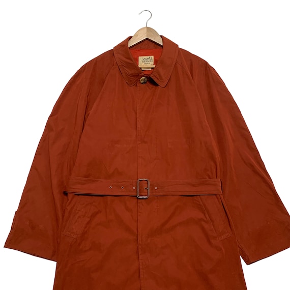 Vintage 80s Hermes Overcoat - image 3