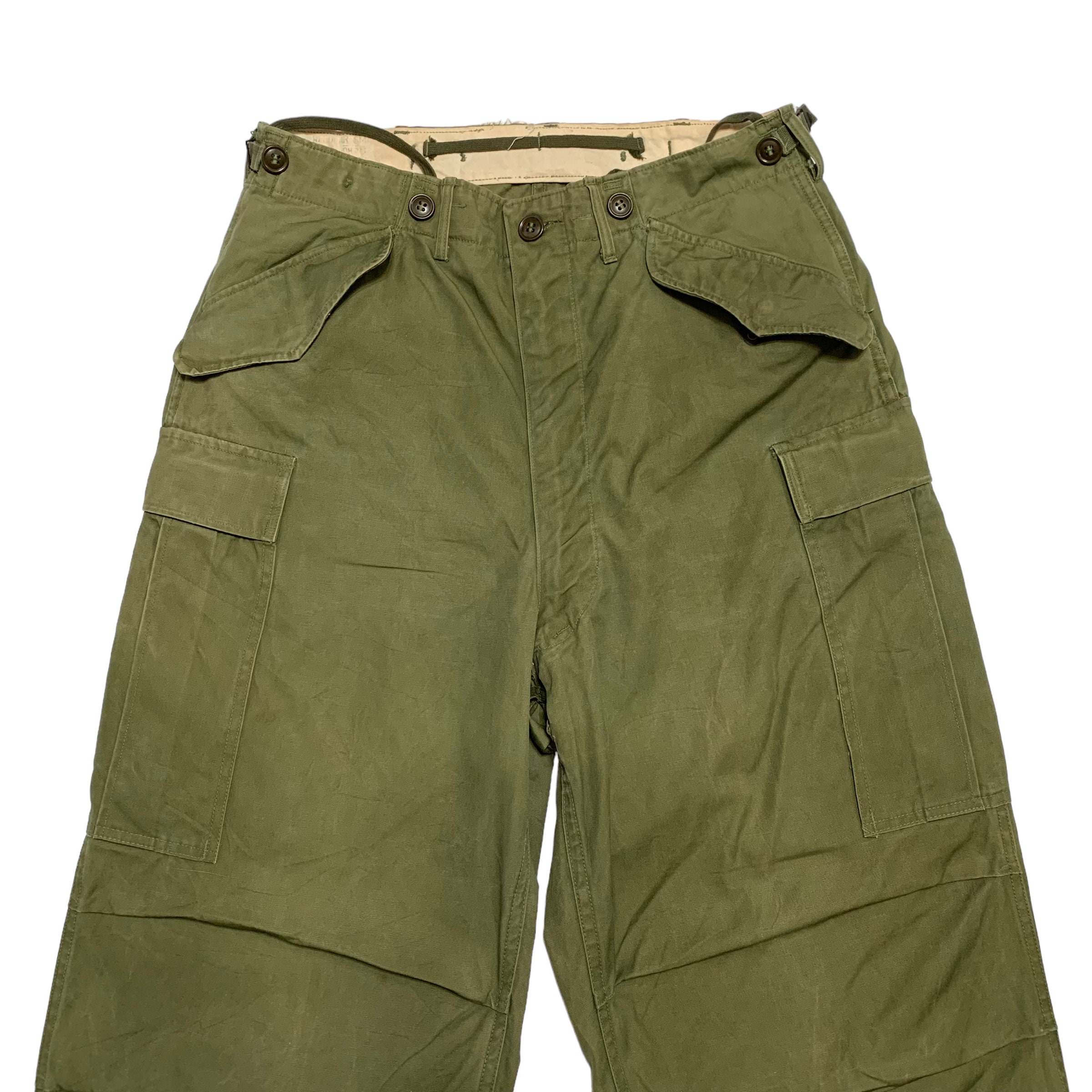 パンツ 50s M-51 Over Pants Military Cargo Vintage 50s M-1951 Military Cargo Pants - Etsy