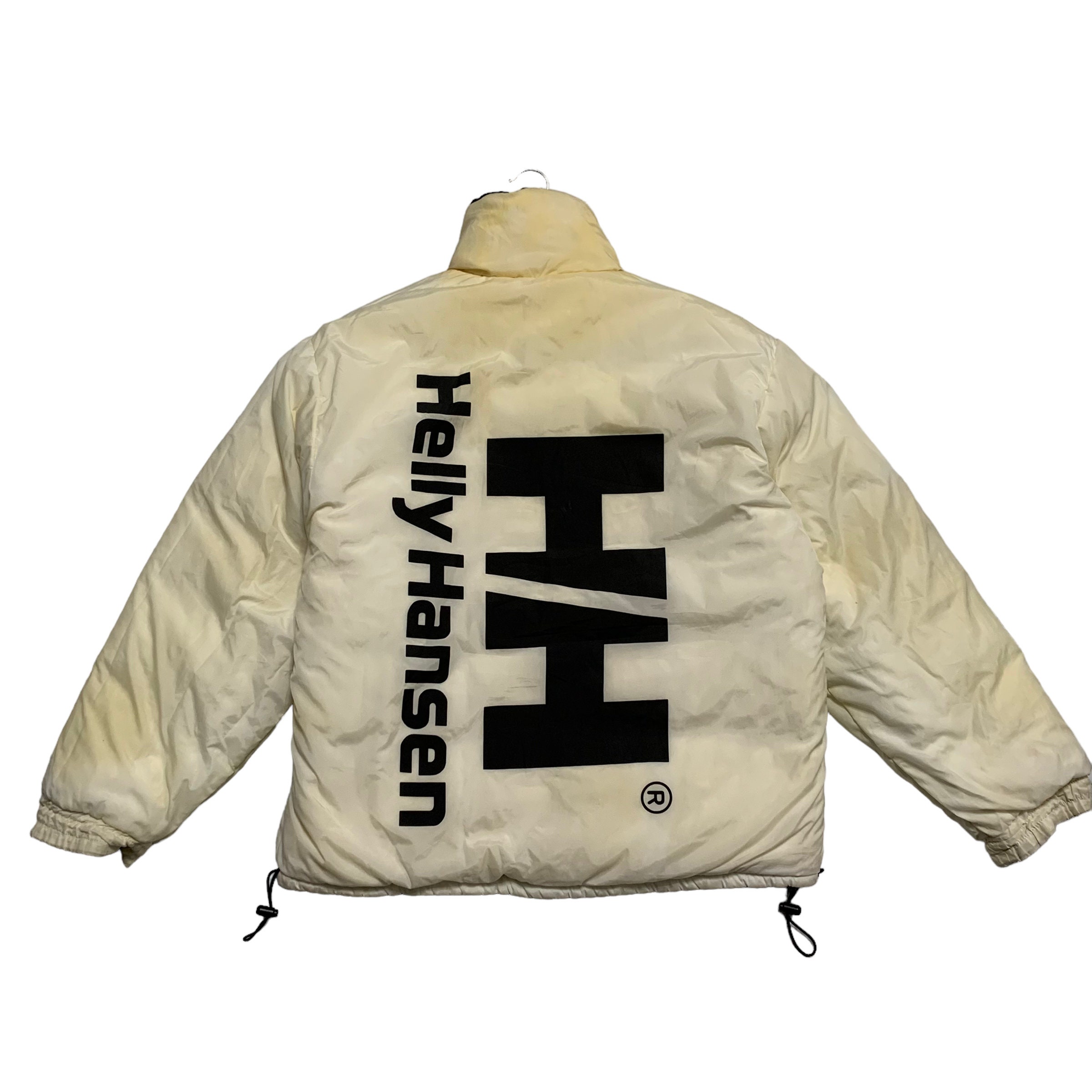 Helly Hansen Big Logo Reversible Down Puffer Jacket - Etsy