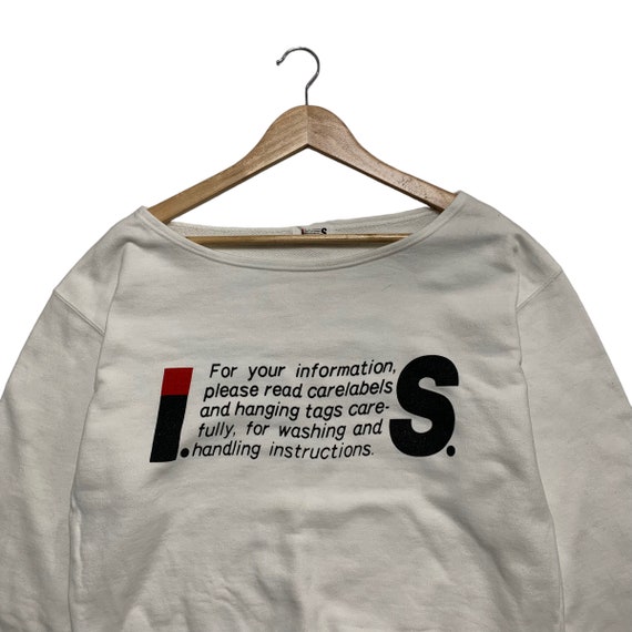 Vintage Issey Miyake Sport Care Label Sweatshirt - Etsy
