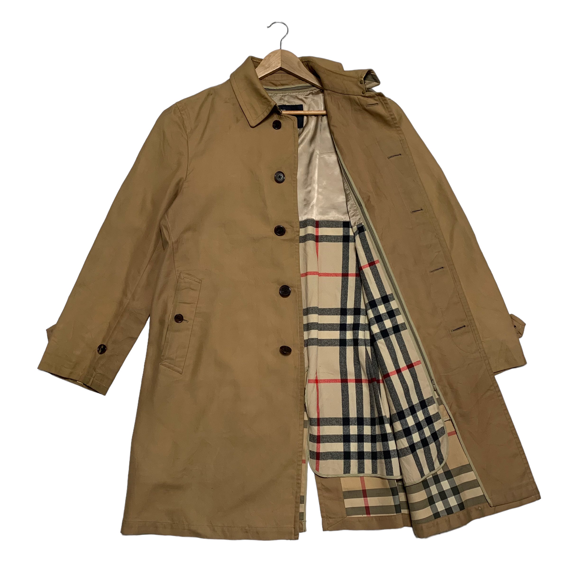 Burberry Balmacaan - Etsy Canada