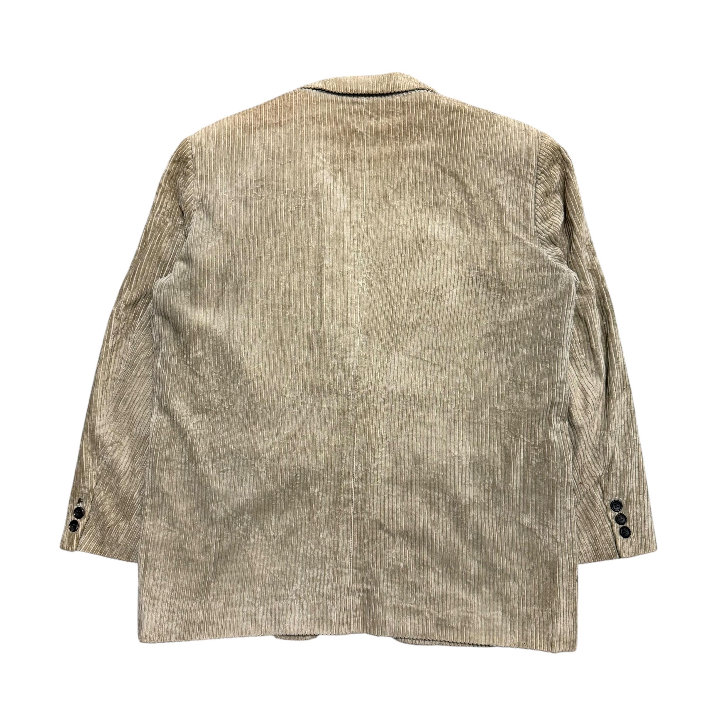 ジャケット・アウター 80s-comme des garcons homme corduroy jkt Vintage 80s Comme Des Garcons Homme Corduroy Casual Jacket