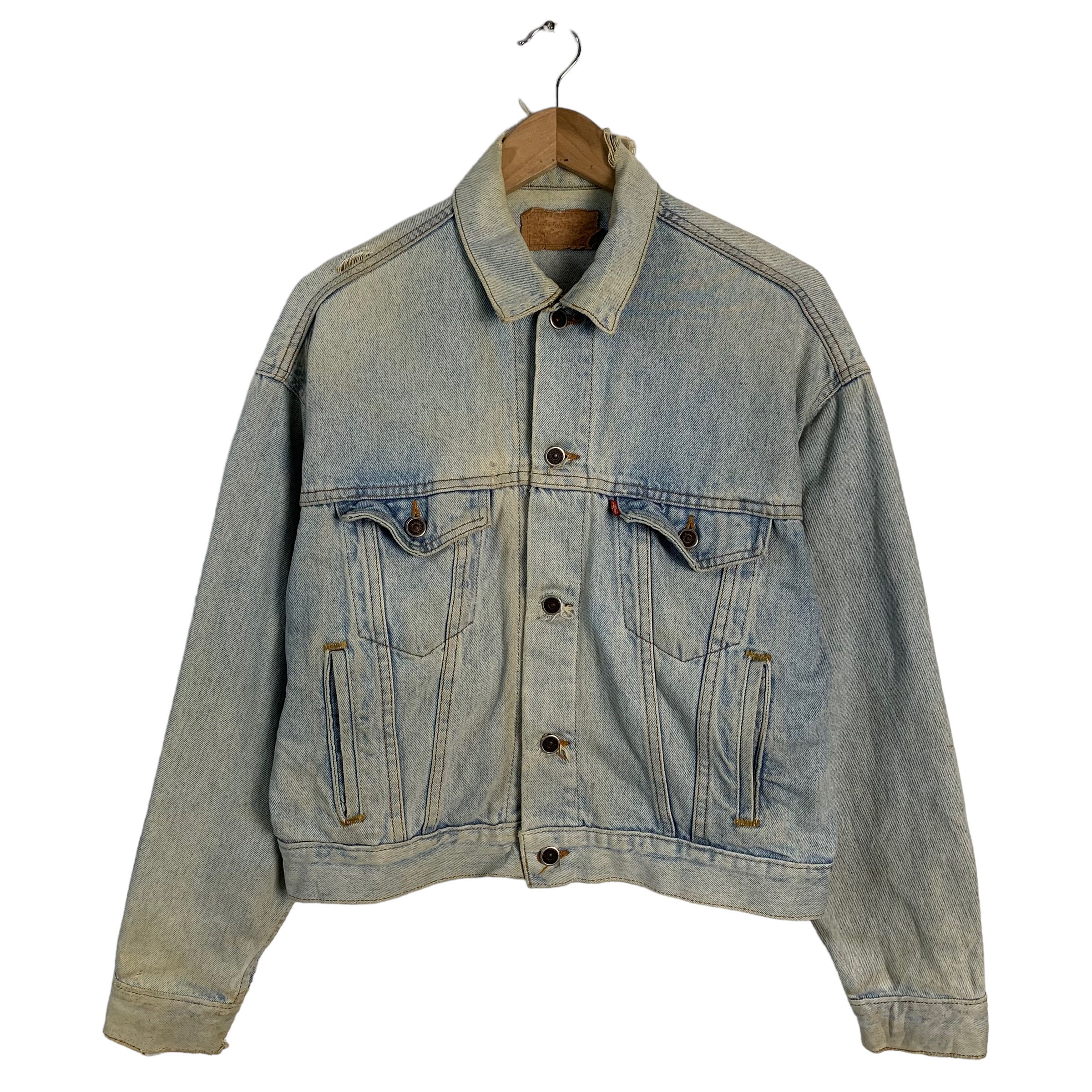 「LEVI'S® VINTAGE DENIM JACKETS TYPE1~3 Vintage Levis Type 3 Denim Trucker Jean Jacket Made in