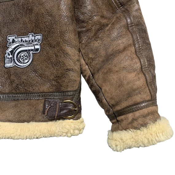 Vintage US Sheepskin International B3 Jacket Made in USA - Etsy