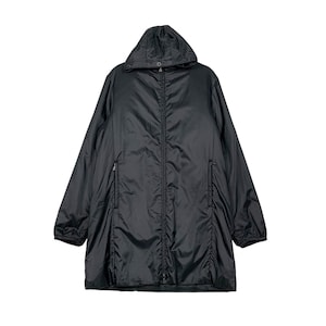 Vintage Prada Hooded Nylon Long Jacket