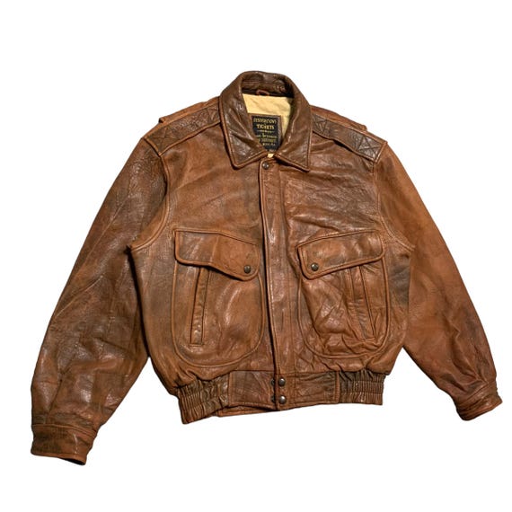 本革 短丈 vintage leather jacket brown a2 g1 本革 短丈 vintage leather jacket brown a2 g1