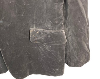 Katherine Hamnett London Velvet Blazer Jacket - Etsy
