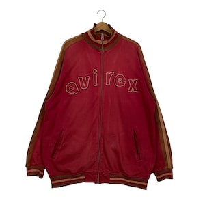Vintage Avirex Big Logo Sweater Jacket