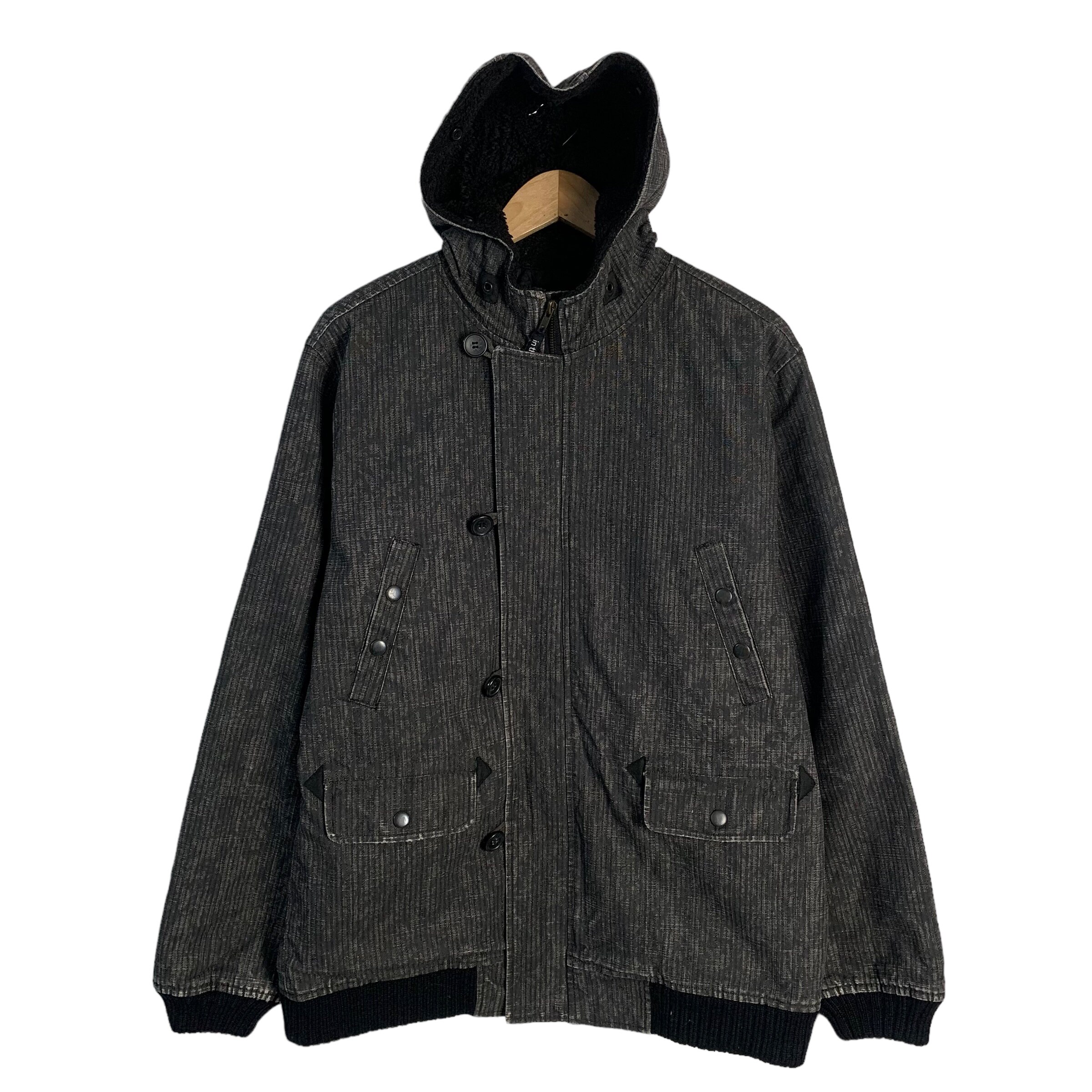 In the Attic Hooded Punk Jacket - Etsy